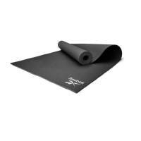 Тренировочный коврик (мат) для йоги Reebok RAYG-11022BK черный 4мм